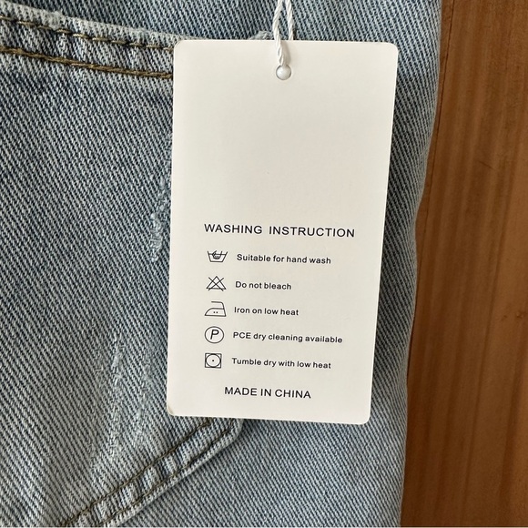 NWT NXH Distressed Denim Casual Bermuda Shorts Summer Vacation - Size XL - Picture 8 of 12